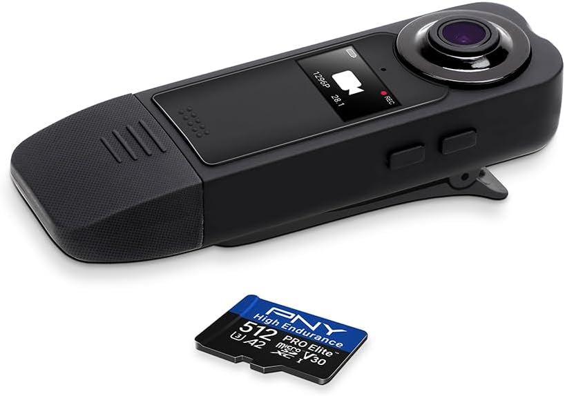 PNY 512GB PRO Elite™ High Endurance C10 U3 V30 A2 microSDXC – Up to 137.6K Continuous Recording Hours, Up to 100/90MB/s Read/Write, 4K UHD, Full HD, UHS-I, Surveillance, Home Security, Dash Cam