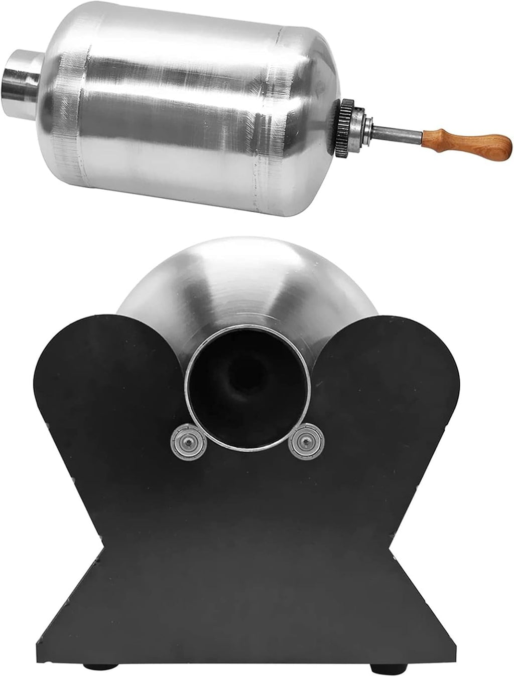 Coffee Machine Electric Rotation Coffee Roaster Household Coffee Beans Roasting Machine Adjustable Temperature Stainless Steel Multi-Function Food Roaster