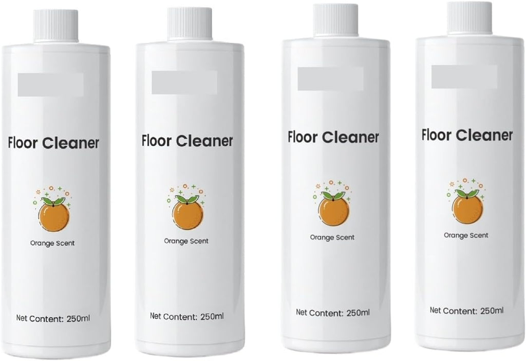 250ml Vacuum Cleaner Cleaning Solution, Compatible For Lefant ，M3 M3L LS100，Floor Cleaning Solution For Robotic Vacuum Cleaners(4pcs)