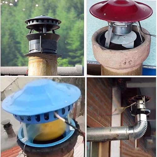 Chimney Smoke Evacuator Fan for Barbecue - Enhance Ventilation & Safety with Efficient Air Extraction for Grills & Smokers
