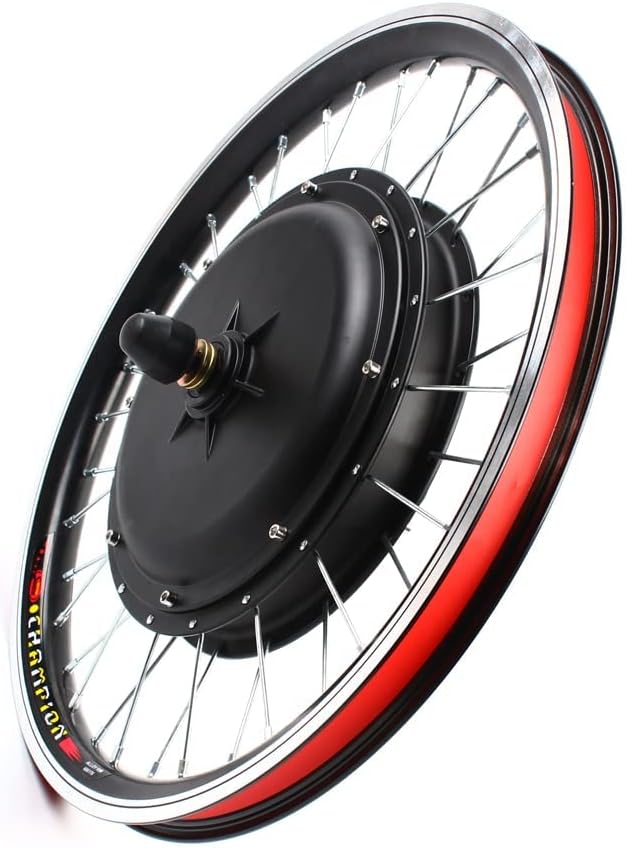 20' Front/Rear Wheel Hub Electric Bike Conversion Kit, 36V 250W/48V 1000W E-Bike Powerful Hub Motor Kit with SW-810LED Display Waterproof Wire Front/Rear Wheel Hub Assembly Motor Kit (US Stock)