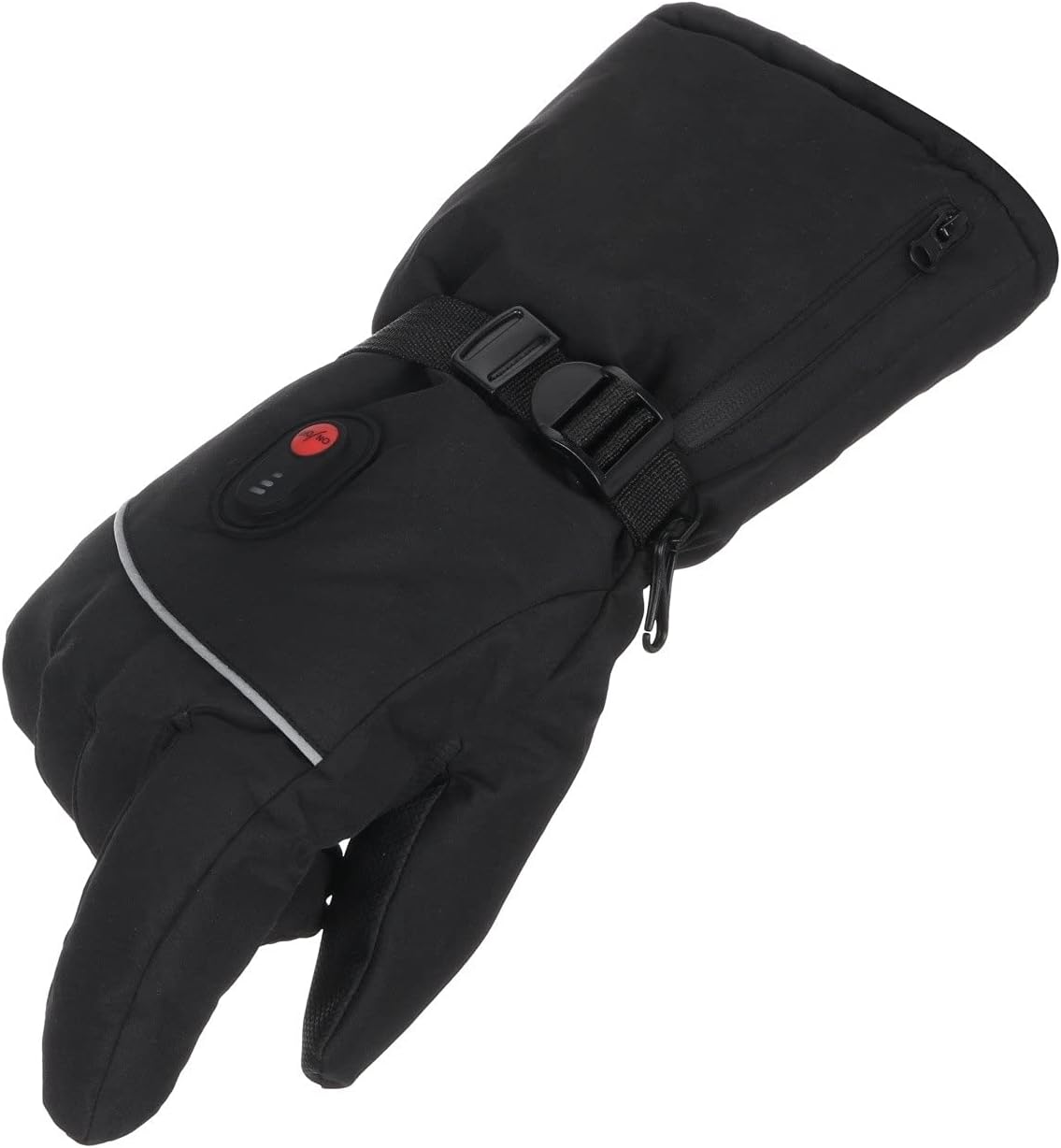Winter Electric Heated Gloves Windproof Cycling Warm Heating Touch Screen Skiing Gloves Powered Heated Gloves for Men Women