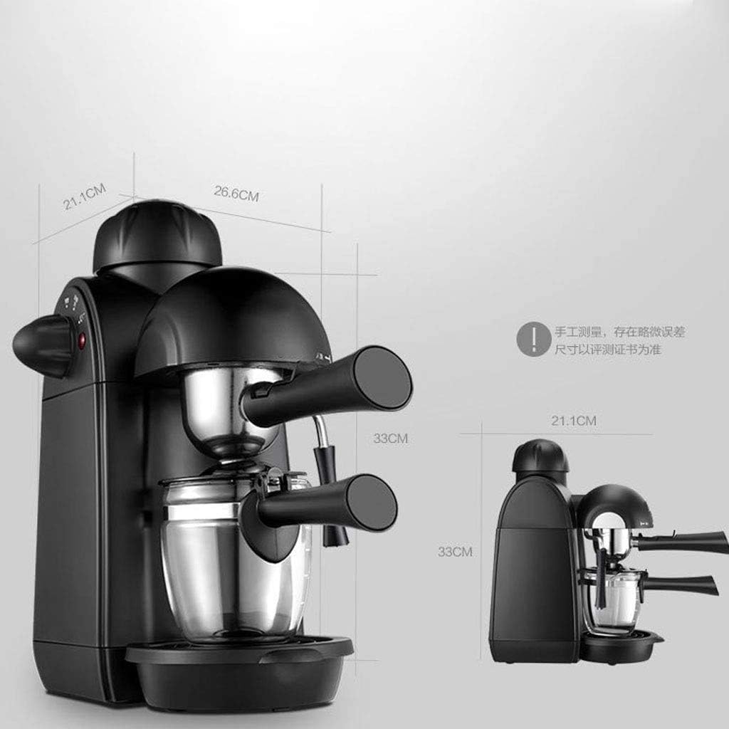 Coffee machine Coffee Machine Espresso Machine 5Bar Espresso Coffee Maker Espresso And Cappuccino Machine With Milk Frother Espresso Maker With Steamer Black