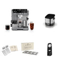 Ninja Espresso Machine, Luxe Café Premier Series, Drip Coffee Maker & Accessories, Includes Knockbox, Water Filter Housing, 8PK Machine Cleaning Tablets & 4 Months Cleaning Supply Kit, Gunmetal