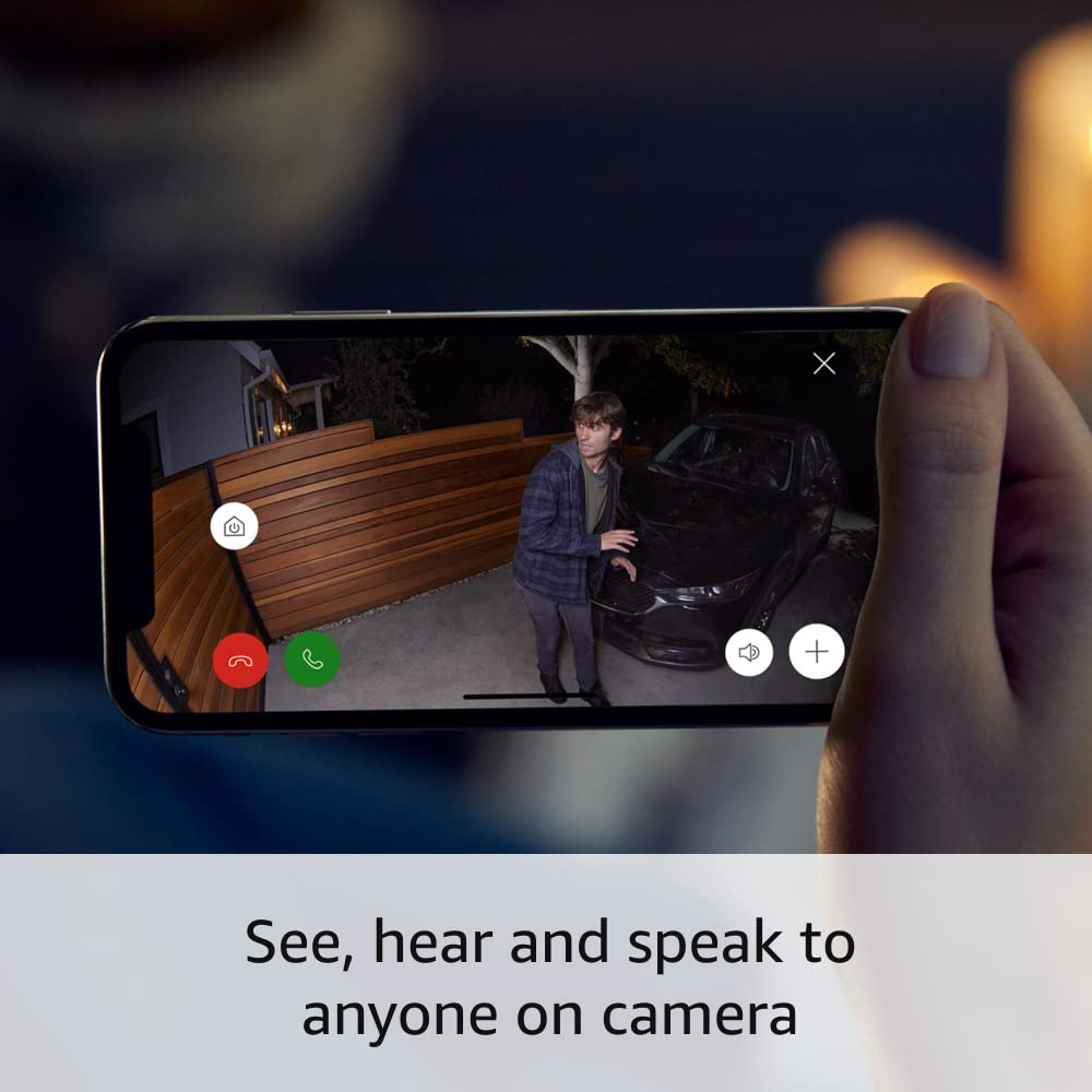 Ring Spotlight Cam Plus, Battery with extra Quick Release Battery