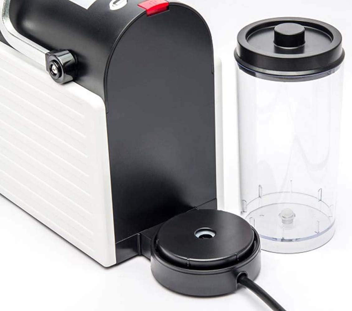 Coffee Machines Fully Automatic Coffee Machine Espresso Machine Home Office One-Button Start 37x13x22cm (White)