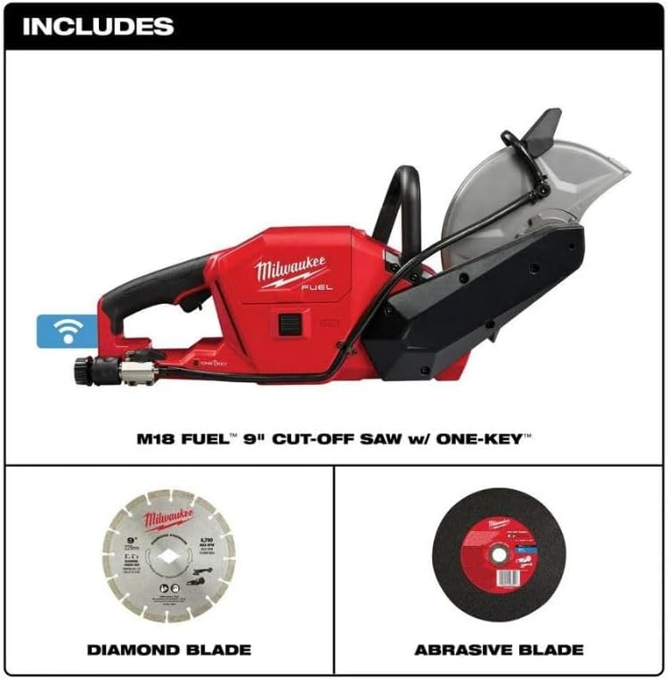 Milwaukee Electric - M18 Fuel 9 Cut-Off Saw W/ONE-Key