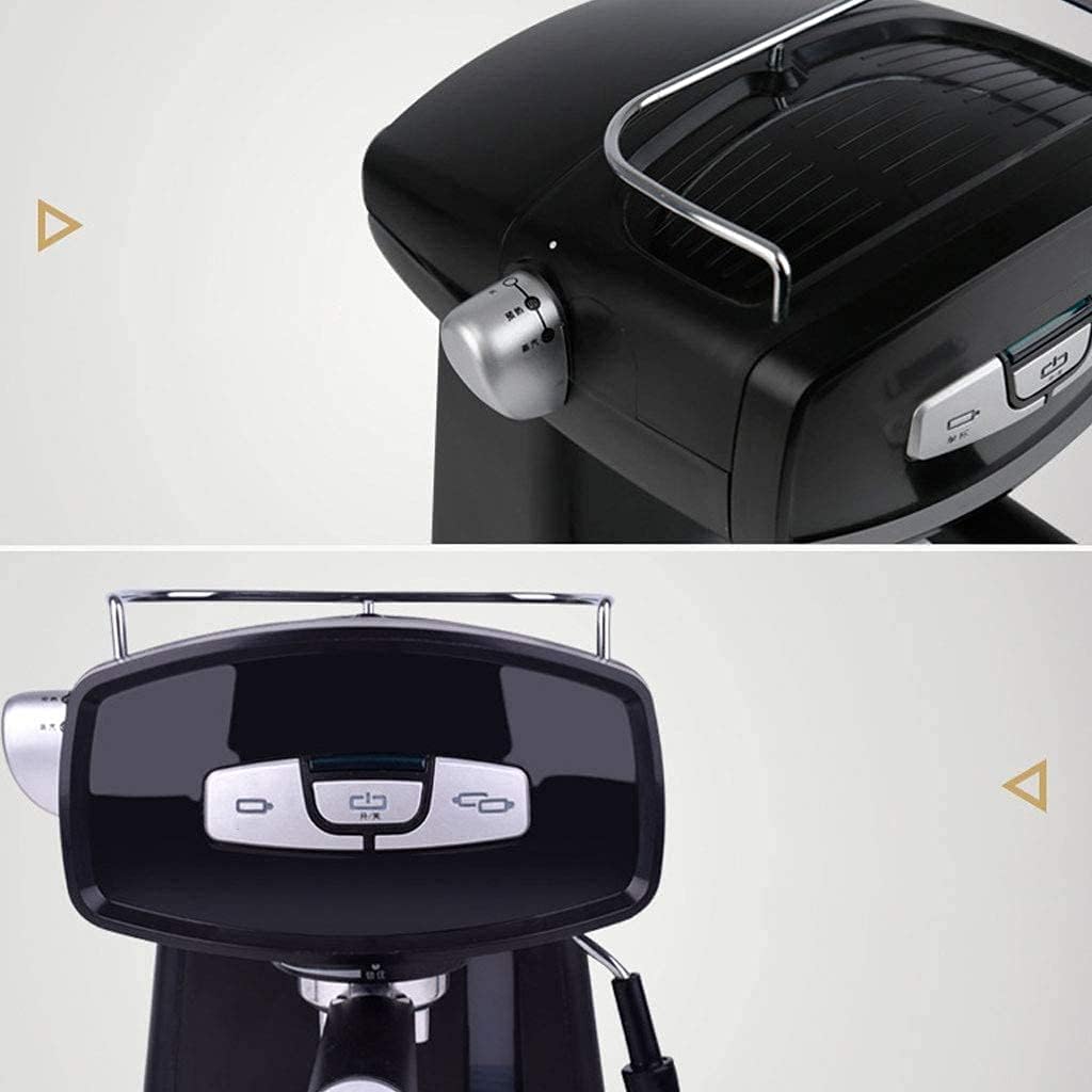 Coffee machine Coffee Machine Electric Coffee Machine Household And Commercial Italian Full Semi-Automatic Small Steam Milk Foam Express Manual Coffee Machine 1.2 L 850W Black