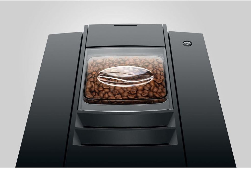 Jura E8 Automatic Coffee Machine with 17 Coffee Specialties, 3.5-Inch Color Display, and 3D Brewing Technology (Piano Black)