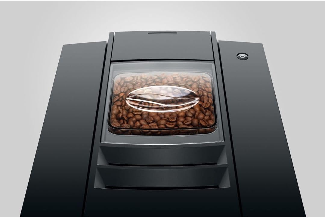 Jura E8 Automatic Coffee Machine with 17 Coffee Specialties, 3.5-Inch Color Display, and 3D Brewing Technology (Piano Black)