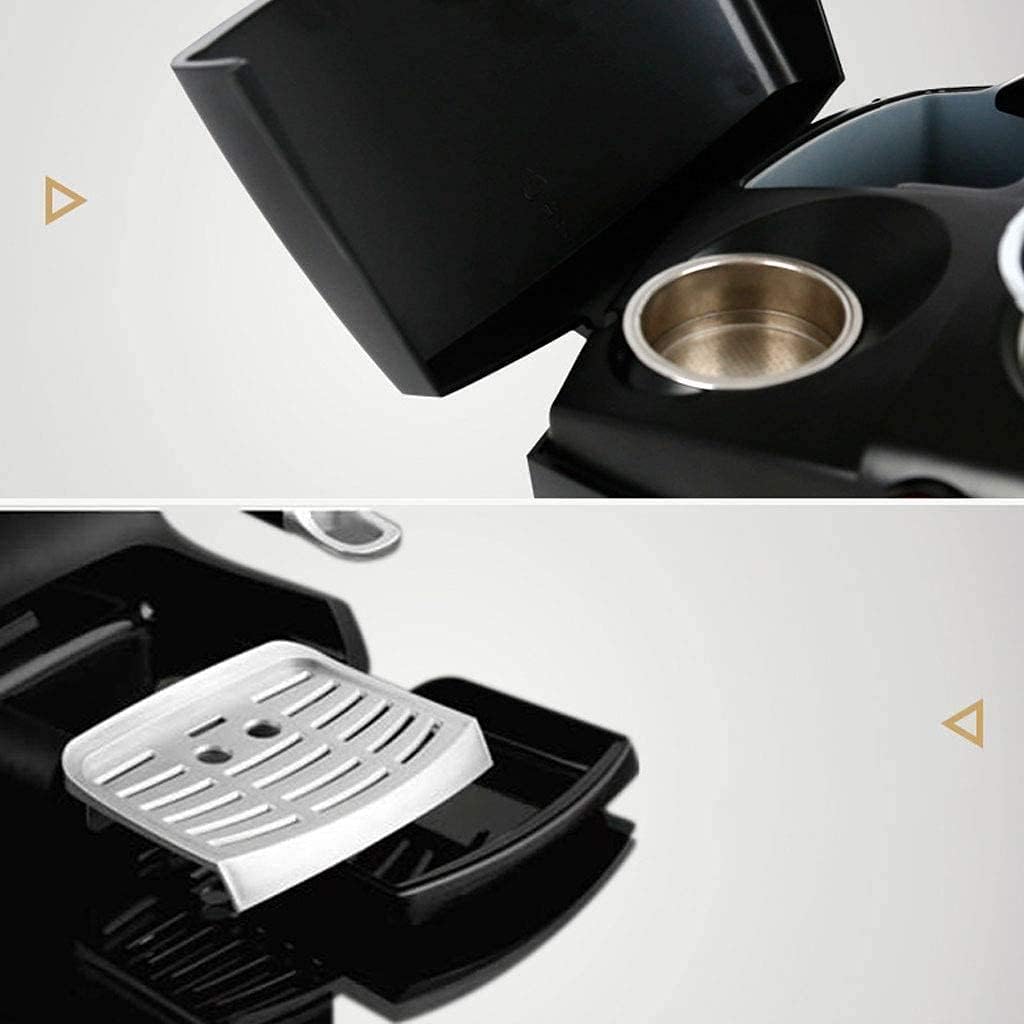 Coffee machine Coffee Machine Electric Coffee Machine Household And Commercial Italian Full Semi-Automatic Small Steam Milk Foam Express Manual Coffee Machine 1.2 L 850W Black