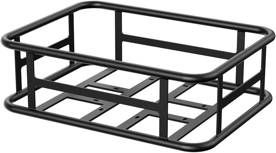 Aipas Bike Accessories 3 in 1 Include Bike Basket Front, Bike Basket Rear, and Bike Front Rack with Large Capacity Quick Assemble.Compatible with Aipas eBike Models (A2, A4, F3, C1, C2, M1pro, M2pro)