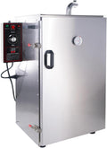 CLIVIA Electric Vertical BBQ Smoker, 4 Layers Outdoor Smoker Oven with Digital Temperature&Time Controller, Barbecue Cooking, Grilling Smoking for Fish, Sausage, Jerky (DSH-S20B)