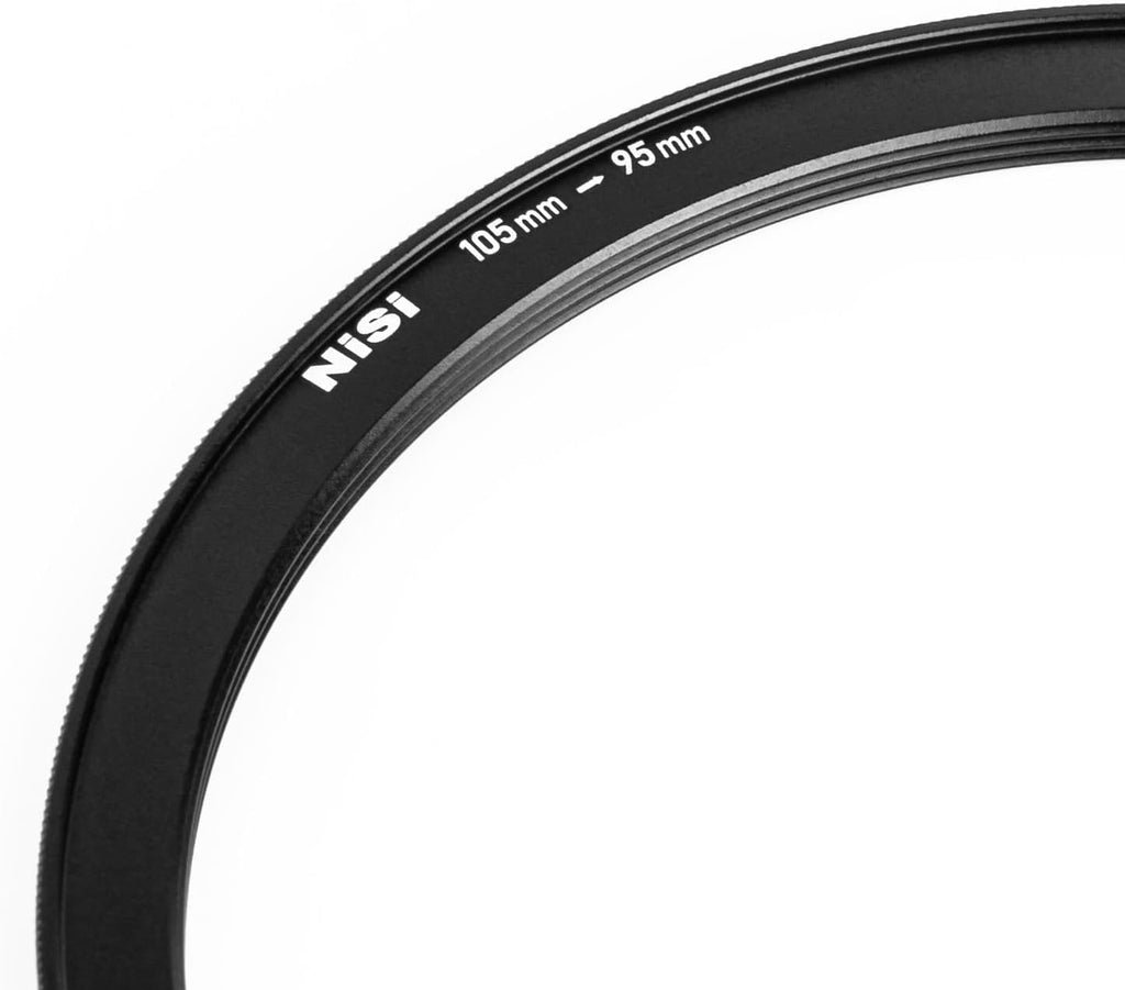 NiSi 105/95 ND5.0 Bundle - 95mm UV/IR Cut ND100000 (16.6 Stops), Aluminum 105-95mm Step-Down Adapter Ring - Celestial Event Photography Neutral Density Filter