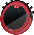 Robot Vacuum, 2800PA Robotic Vacuum Cleaner (Slim) Max Strong Suction, Quiet Multiple Cleaning Modes, Self-Charging Vacuum, for Pet Hair, Hard Floor (Color : Black+Red)