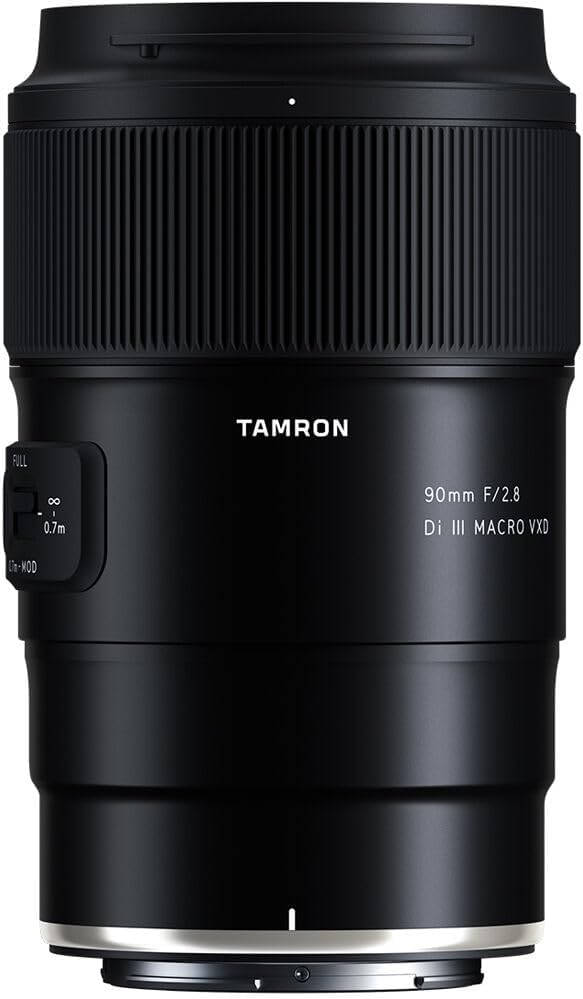 Tamron 90mm f/2.8 Di III VXD Macro Lens | Nikon Z Bundle with Ring Light + Filter Set + Closeup Filter Set + Photo Studio + Cleaning Kit + Tripod + Cleaning Cloth (8 Items)