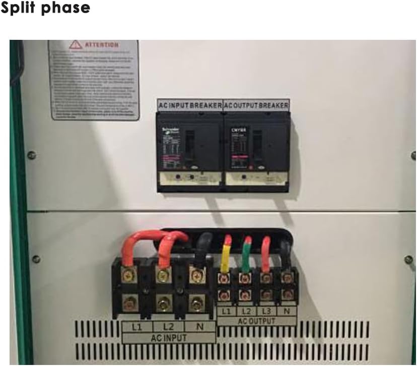 ATO 20HP Single Phase to Three Phase Converter, Single Phase 480V 60Hz to 3 Phase 480v 60Hz, 15kW Static Phase Converter with LCD/LED Display, Pure Sine Wave IPM SVPWM Industrial Power Converter