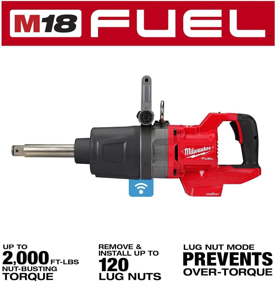 Milwaukee Electric - M18 Fuel 1IN. D-Handle HTIW EXT. Anvil Bare Tool