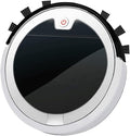 Robot Vacuum, 2800PA Robotic Vacuum Cleaner (Slim) Max Strong Suction, Quiet Multiple Cleaning Modes, Self-Charging Vacuum, for Pet Hair, Hard Floor (Color : Black+White)
