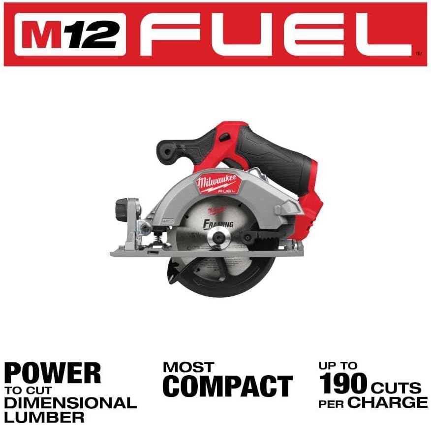 Milwaukee Electric - M12 Fuel 5-3/8 INCH Circular Saw