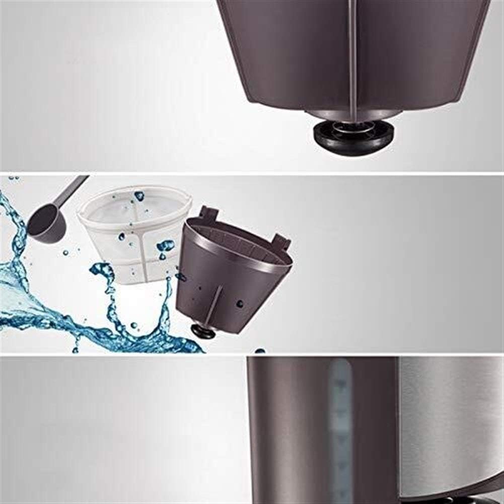Coffee Machine Coffee Machines Coffee Machine, Fully Automatic Drip Coffee Machine, Small Coffee Machine, Tea Brewing Machine 205Mm × 146Mm × 253Mm Brown