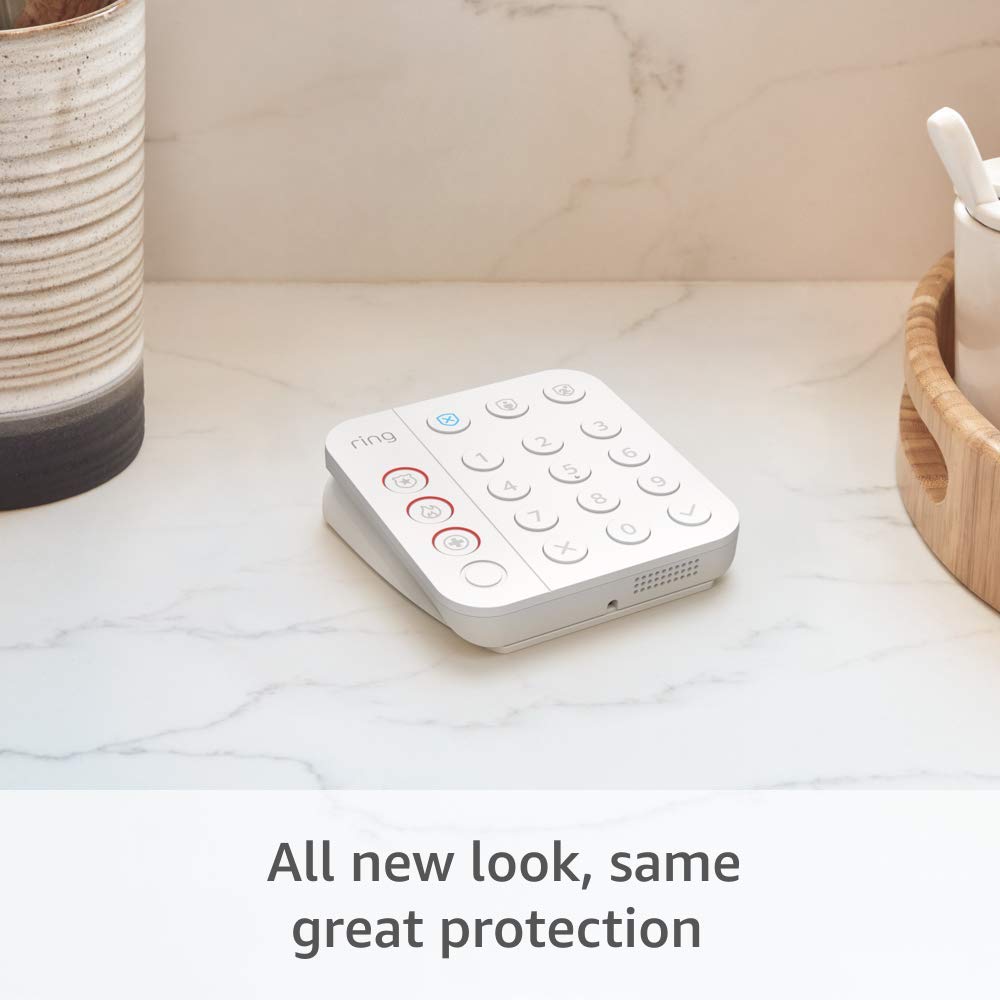 Ring Alarm 5-Piece Kit with Ring Battery Doorbell and Ring Indoor Cam 2nd Gen