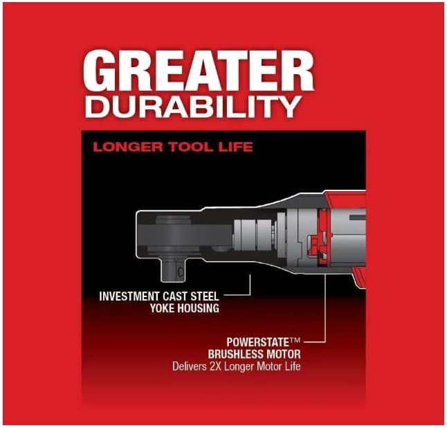 Milwaukee 2557-20 M12 Fuel 3/8' Ratchet (Bare Tool)