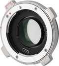 VILTROX EF-M2 Pro Lens Mount Adapter Auto Focus Ring Converter 0.71x Reducer Speed Booster with Security Lock Compatible for Canon EF Mount Lens to M4/3 Camera GH4 GH5 GH5S GF6 GX7 GX85 GX9 G9