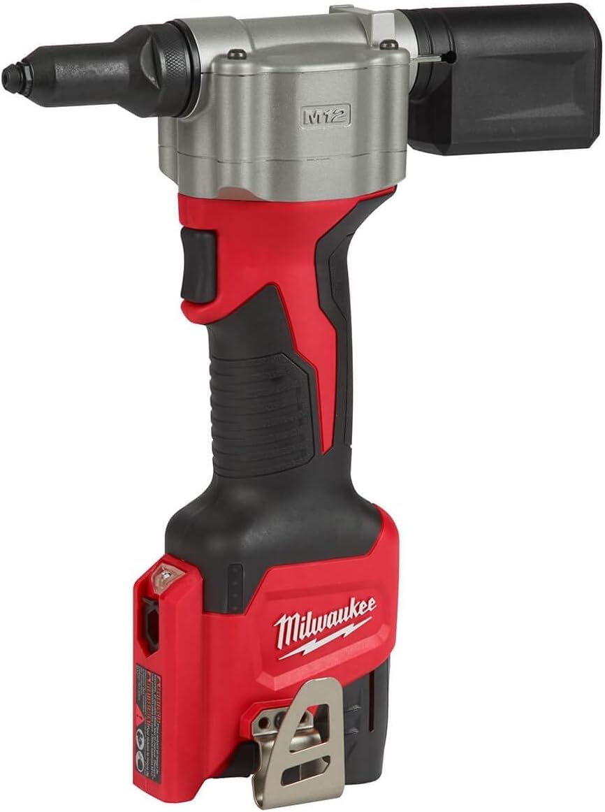 MILWAUKEE ELECTRIC TOOLS CORP 2550-22 M12 Rivet Tool Kit (2550-22)