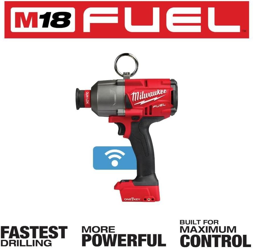 Milwaukee 2865-20 M18 FUEL 7/16 in. Hex Utility High-Torque Impact Wrench with ONE-KEY (Tool Only)