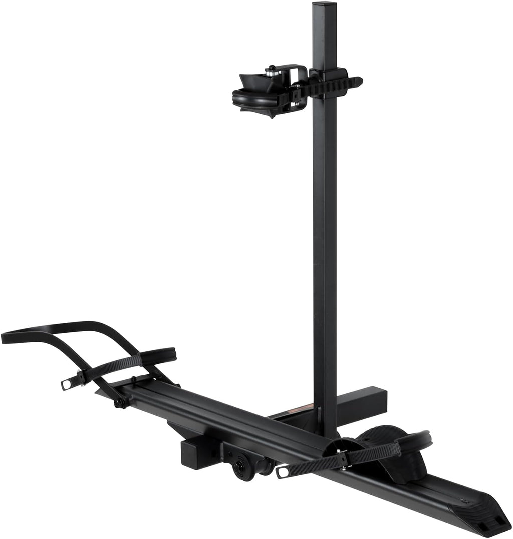 YOUNG ELECTRIC 100LBS. Capacity Aluminum 1-Ebike Rack for Bicycles and Electric Bikes, fits Car SUV Van RV and Trailer with 2' Receiver