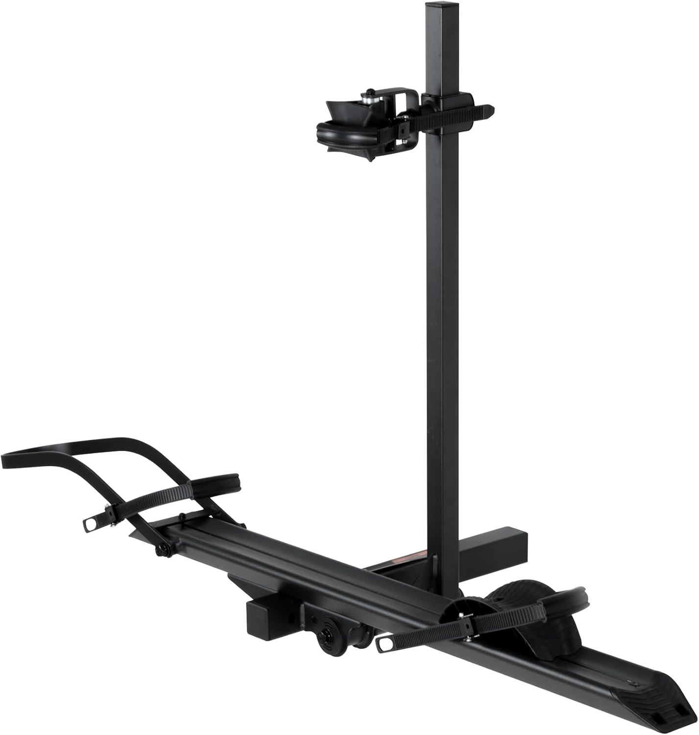 Young 100LBS. Capacity Aluminum 1-Ebike Rack for Bicycles and Electric Bikes, fits Car SUV Van RV and Trailer with 2' Receiver, Fits up to 5' Fat Tire Width and 50' Wheelbase