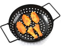 Non-Stick Charcoal Grill Plate Stainless Steel Barbecue Tray Grills Portable Charcoal Stove for Outdoor Camping BBQ Accessorie ()
