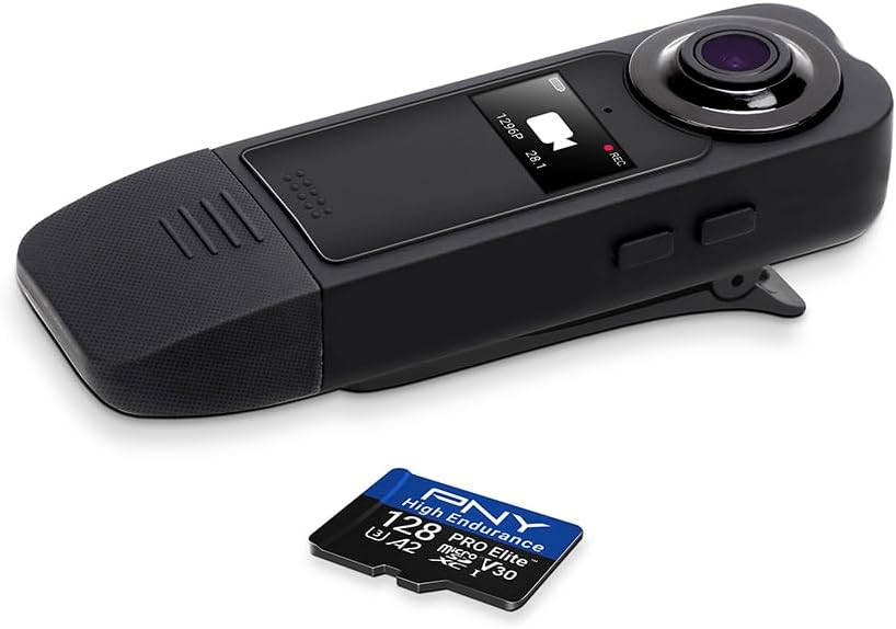PNY 128GB PRO Elite™ High Endurance C10 U3 V30 A2 microSDXC – Up to 34.4K Continuous Recording Hours, Up to 100/90MB/s Read/Write, 4K UHD, Full HD, UHS-I, Surveillance, Home Security, Dash Cam, 2-Pack