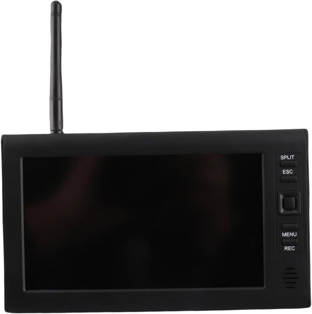 Outdoor Security Camera, Home Security Surveillance Camera, IR Night Vision, Motion Detection and Remote View with 4CH Surveillance Monitor System Display and TF Card