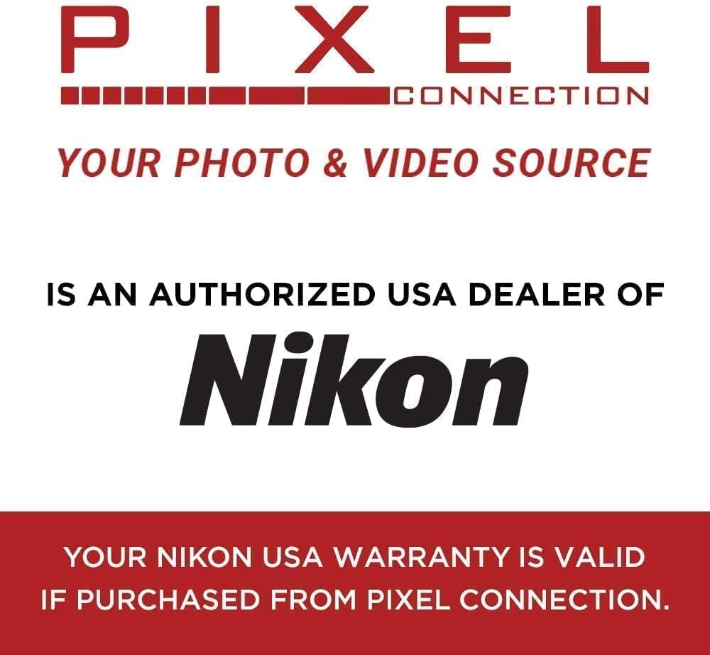Pixel Connection Nikon Nikkor Z 50mm f/1.8 S Premium Large Aperture Prime Lens for Z Series Mirrorless Camera with Advanced Accessory and Travel Bundle | 20083 | Nikon Z 50mm