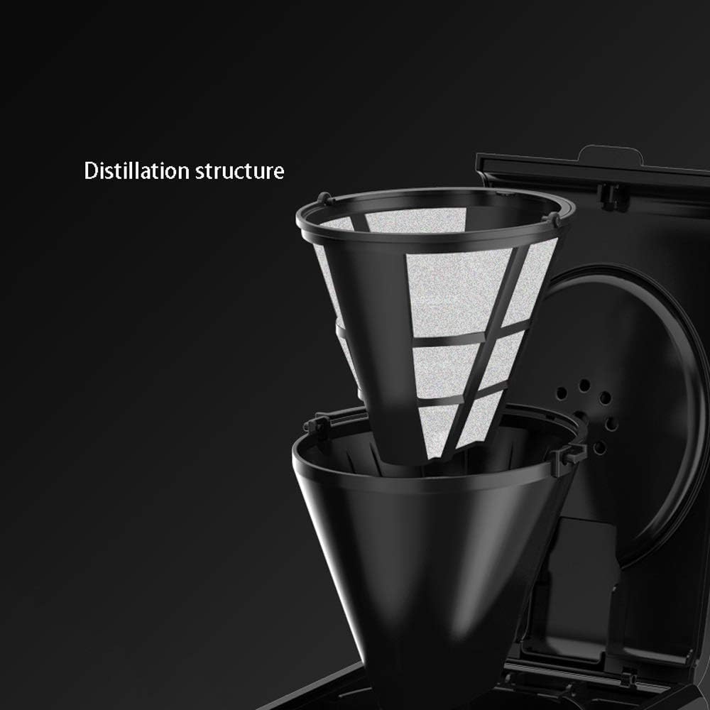 Coffee Machine Coffee Machine, American Espresso and Cappuccino Machine,Keep Warm Functio Avoid Clogging Grinder,1.2L 900W Compatible with Family,Office,Compatible