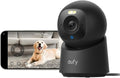eufy Indoor Cam E30 with Indoor Cam S350(Bundle),Latest Generation, 4K UHD Security Camera, 360 Pan-Tilt, Color Night Vision, Al Detection for Human/Pet/Audio/Crying, Hunnan/Pet Auto Tracking