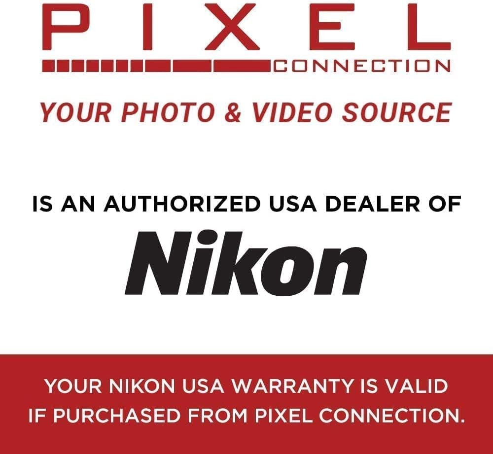 Pixel Connection Nikon Nikkor Z 50mm f/1.8 S Premium Large Aperture Prime Lens for Z Series Mirrorless Camera with Advanced Accessory and Travel Bundle | 20083 | Nikon Z 50mm