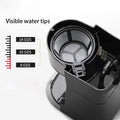 Coffee machine Coffee Machine,With Filter Coffee Machine,More Flavor,Stainless Steel+Food Grade 650-750W,420Ml,Black,Compatible With Family,Office