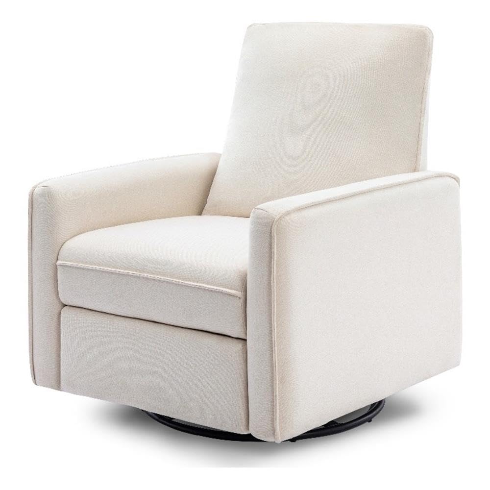 Davinci Penny Recliner and Swivel Glider in Performance Cream Eco-Weave, Water Repellent, Greenguard Gold Certified, CertiPUR-US Certified
