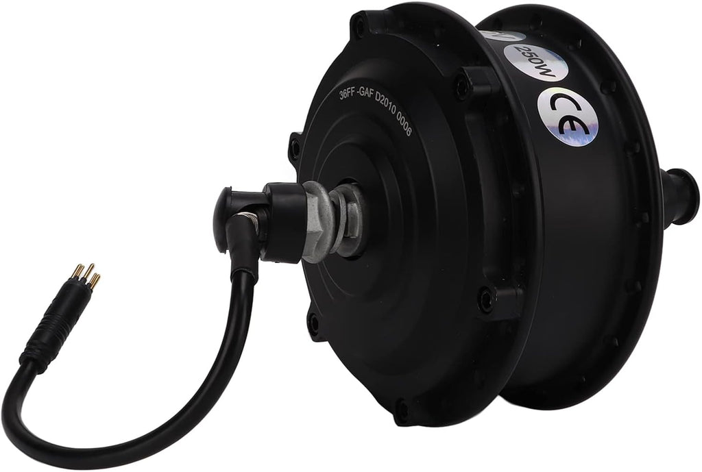 BTER Electric Bicycle Hub Motor, 36V 250W Waterproof Front Wheel Conversion Motor Kit with 3 Riding Modes, 25-28km/h Brushless Gear Drive for Bike Upgrade Parts