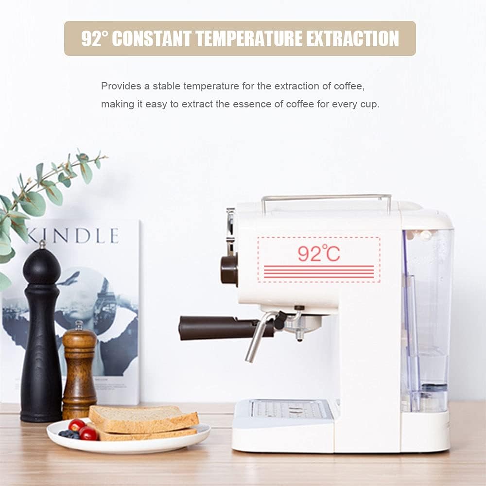 Coffee Machine Coffee Maker Home Steam Type Small Coffee Machine Frothing Mini Retro Full Semi-Automatic Espresso Machine for Office Home
