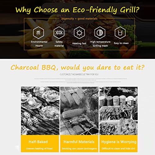 2800W Electric Smokeless Indoor Grill - Portable BBQ Table Top Griddle with Water Drip Tray & Temperature Control for Perfect Outdoor Picnics & Indoor Cooking