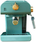 Coffee Machine Retro Semi-Automatic Coffee Machine Household Espresso Pump Type Mini Integrated Milk Frother Household appliances