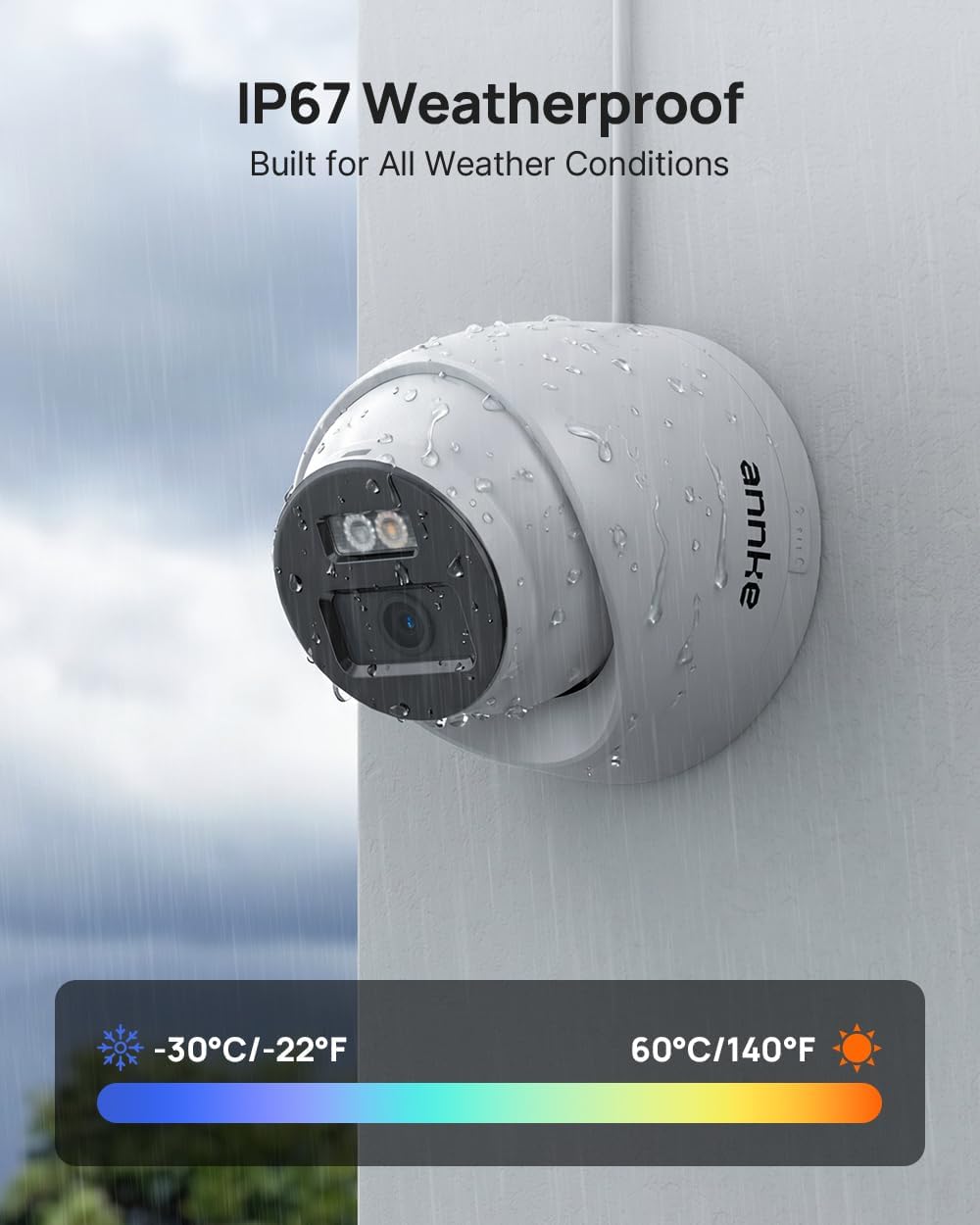ANNKE 16CH 4K PoE Security Camera System, 12MP H.265+ NVR with 4TB HDD and 8X 4K/8MP IP Wired Cams, AI Human Vehicle Detection, Spotlight Color Night Vision, Built-in Mic, Compatible with Alexa