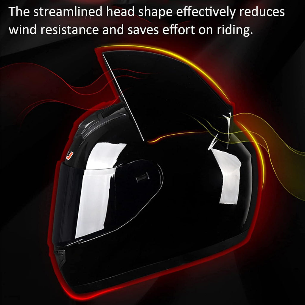 Personalized Motorcycle Cat Ears Helmet - Adult Modular Full Face for Men and Women, Cool Street Electric Scooter Motocross, All Season Locomotive, DOT Certified