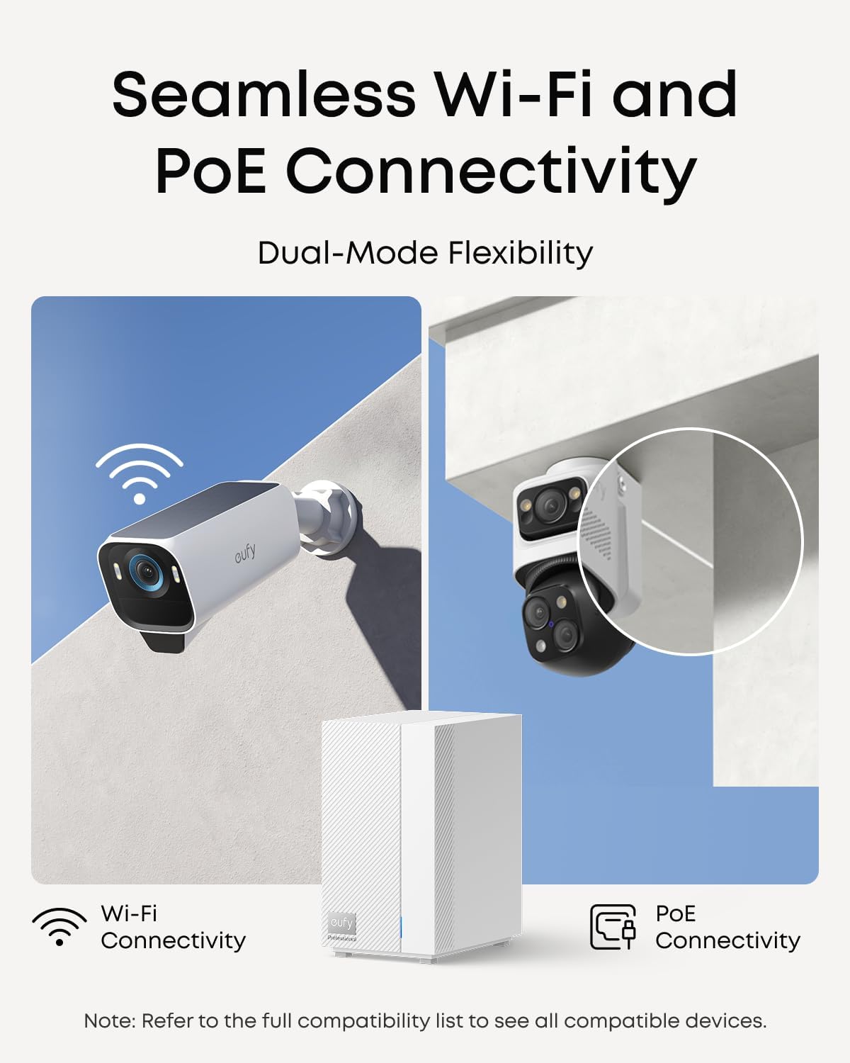 eufy Security HomeBase Professional S1, 4G LTE and 24h Battery Backup, Built-in 32 GB Storage and Expandable up to 16 TB, Advanced Local AI, Compatible with eufy Products, No Monthly Fee