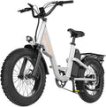 EKXBIKE T1 Electric Bike for Adults 48V 20AH Lithium Battery 1000W Off Road Snow Urban Commuter Electric Bicycle, 30MPH,Shamano 7-Speed, 20' Fat Tire Electric Dirt Bike for Adults