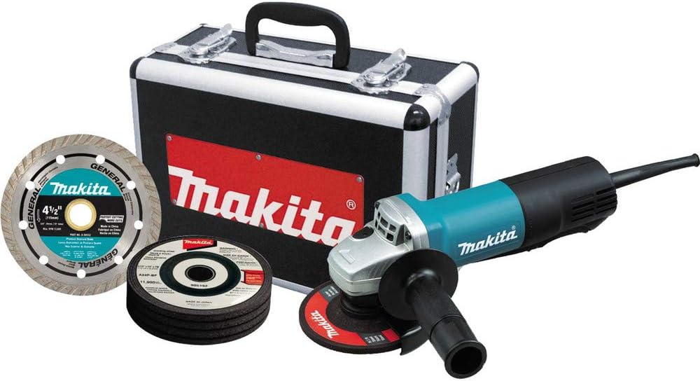 Makita 9557PBX1 4-1/2' Paddle Switch Cut-Off/Angle Grinder